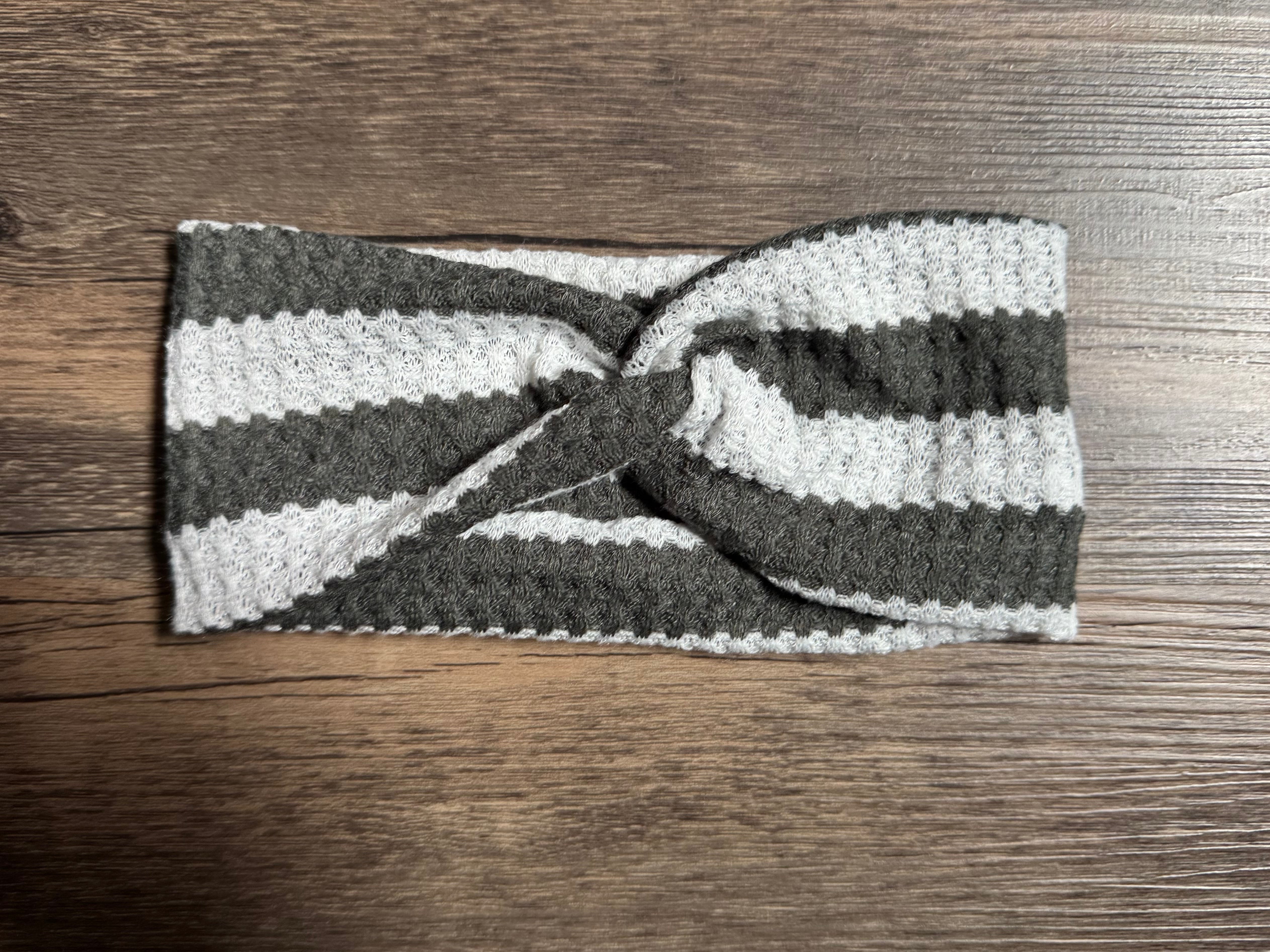 Chunky Gray Stripes