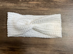 Load image into Gallery viewer, Warm White Chunky Waffle Knit
