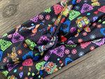 Load image into Gallery viewer, Day of the dead turban headband, Disney headband, Disney character headband, Mexican holiday headband
