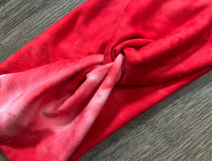 Red Tie Dye