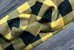 Load image into Gallery viewer, Yellow and Black Plaid
