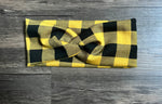 Load image into Gallery viewer, Yellow and Black Plaid
