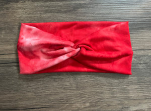Red Tie Dye